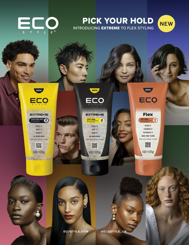 Magazine ad layout preview